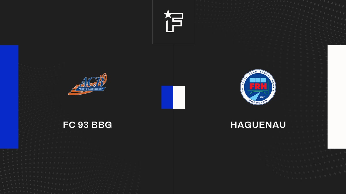 R Sultat Fc Bbg Haguenau La E Journ E De National