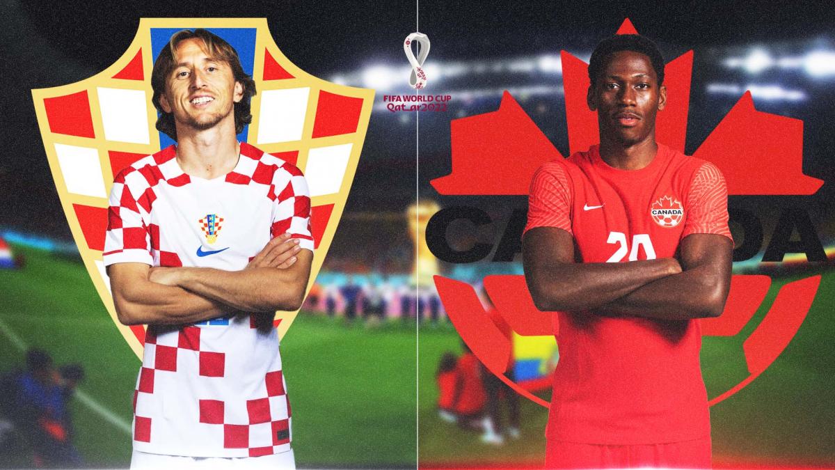 Croatie Canada Les Compositions Officielles