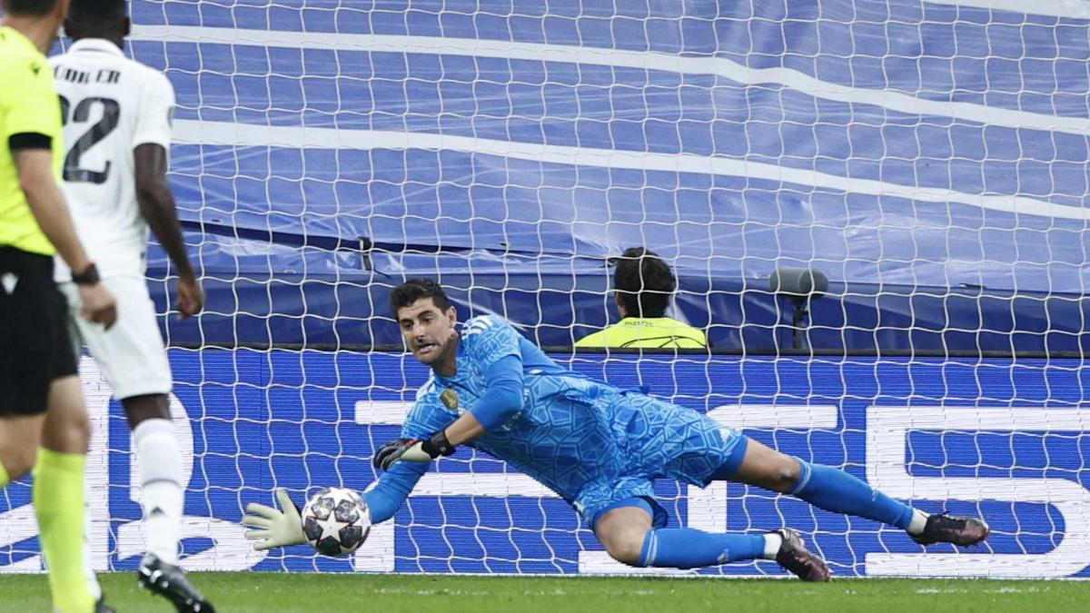 Dortmund Real Madrid Thibaut Courtois Nen Revient Pas