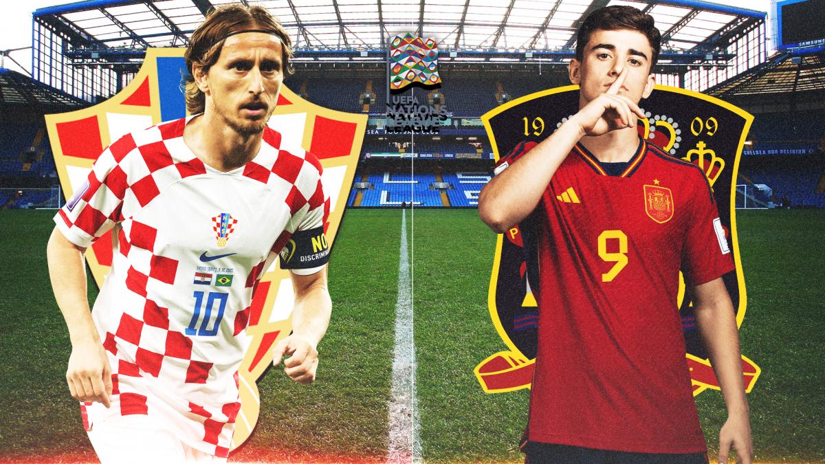 Croatie Espagne Les Compositions Officielles