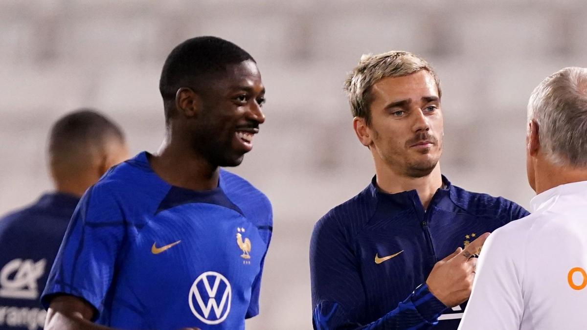 EdF Ousmane Dembélé succède à Antoine Griezmann