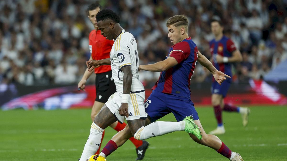 Real Madrid Barça Vidéo Fermín López profite de lerreur dAndriy