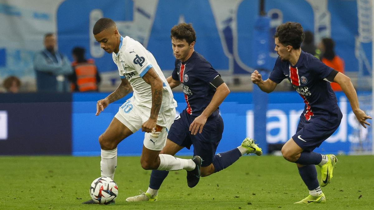 Om Psg Mason Greenwood Est Totalement Pass Au Travers