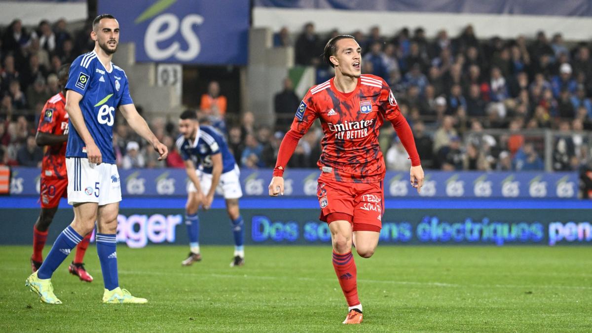 OL Monaco la réaction à chaud de Maxence Caqueret