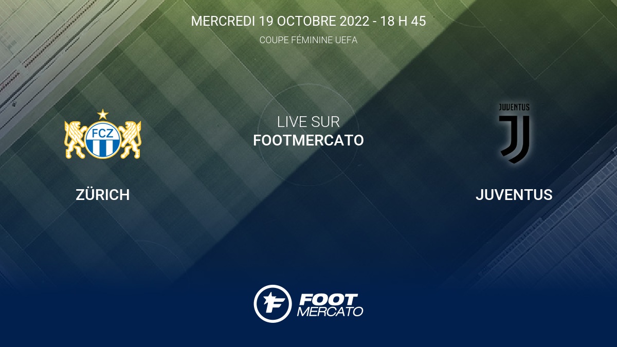 Résultat Zürich Juventus (02) la 1re journée de Coupe féminine UEFA