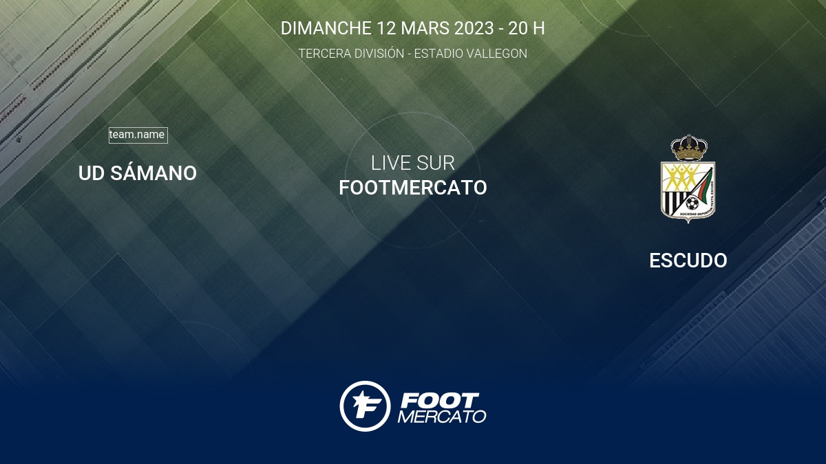 Live UD Sámano - Escudo la 24e journée de Tercera División 2022/2023 12/3