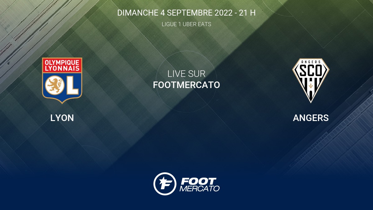 Résultat Lyon Angers (50) la 6e journée de Ligue 1 Uber Eats 2022/
