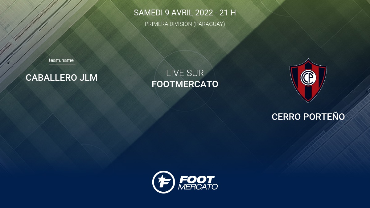 Résultat Caballero JLM Cerro Porteño (00) la 9e journée de Primera División (Paraguay) 2022 10/4 Résultat Caballero JLM Cerro Porteño (00) la 9e journée de Primera División (Paraguay) 2022 10/4