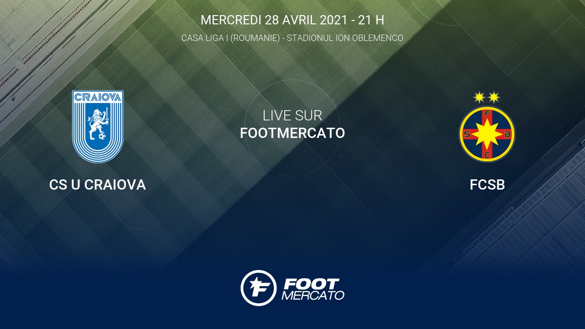 Resultat Cs U Craiova Fcsb 2 0 La 4e Journee De Casa Liga I Roumanie 2020 2021 29 4