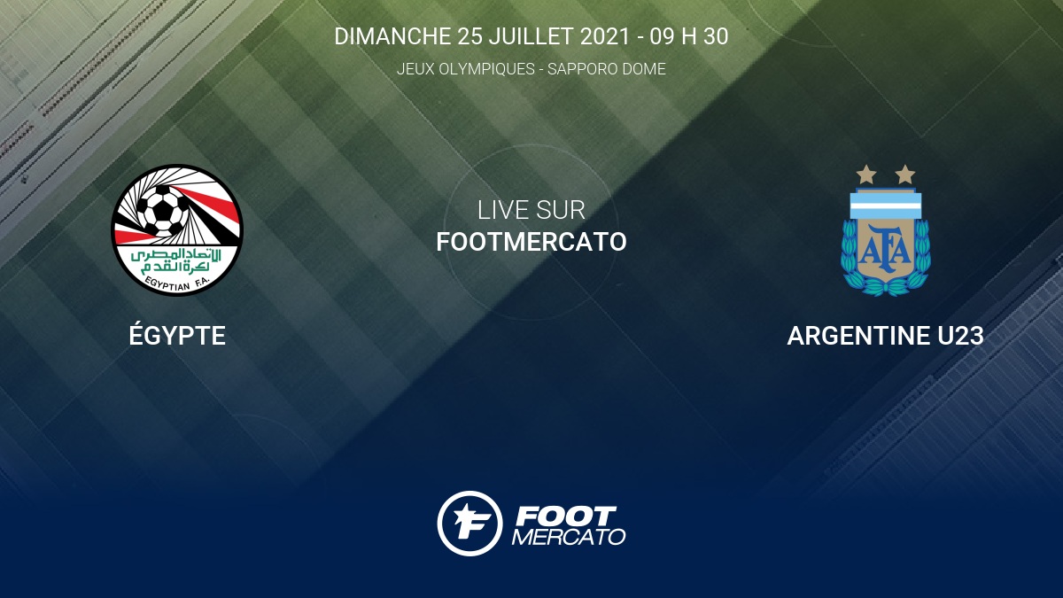 Live Égypte U23 - Argentine U23 la 2e journée de Jeux Olympiques 2020 Tokyo 25/7 - Vimarsana News