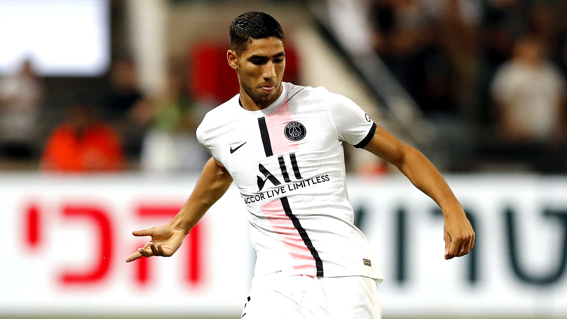 But Achraf HAKIMI (64' - PSG) RC STRASBOURG ALSACE - PARIS SAINT-GERMAIN  (3-3) 21/22 