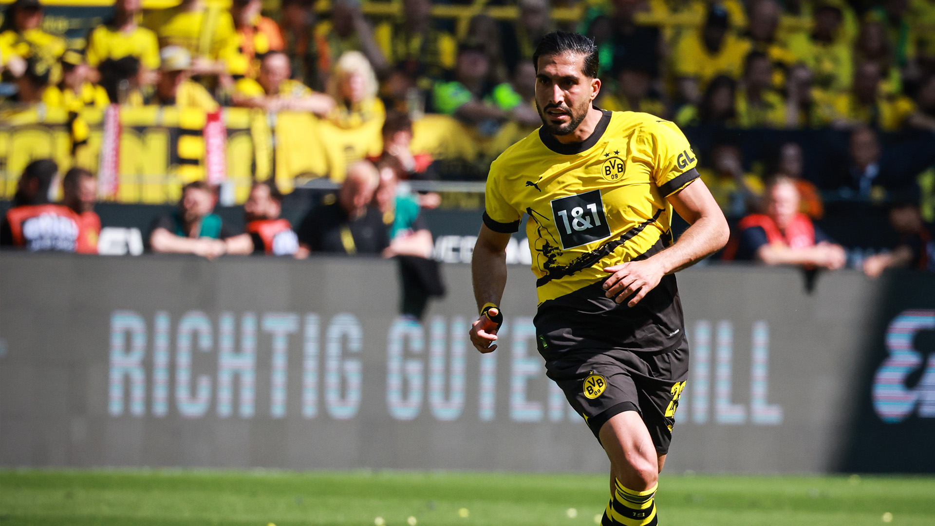 Maillot De Match Porté - Emre Can - BVB Ukraine - Puma - Taille XL - Jaune