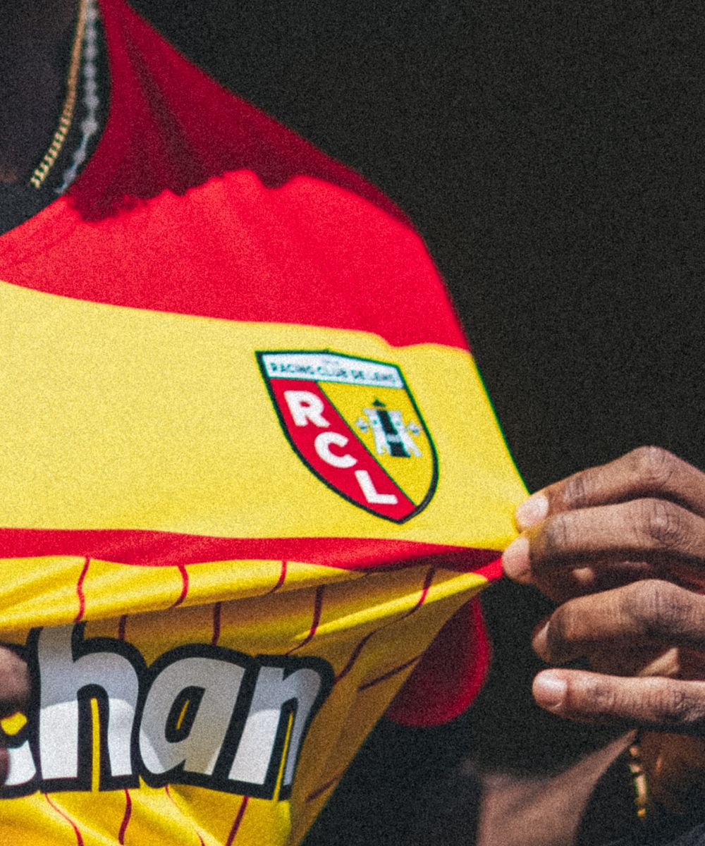 Flocage Officiel - RC Lens, Fofana, 2022/2023, Home/Third, Rouge / Jau