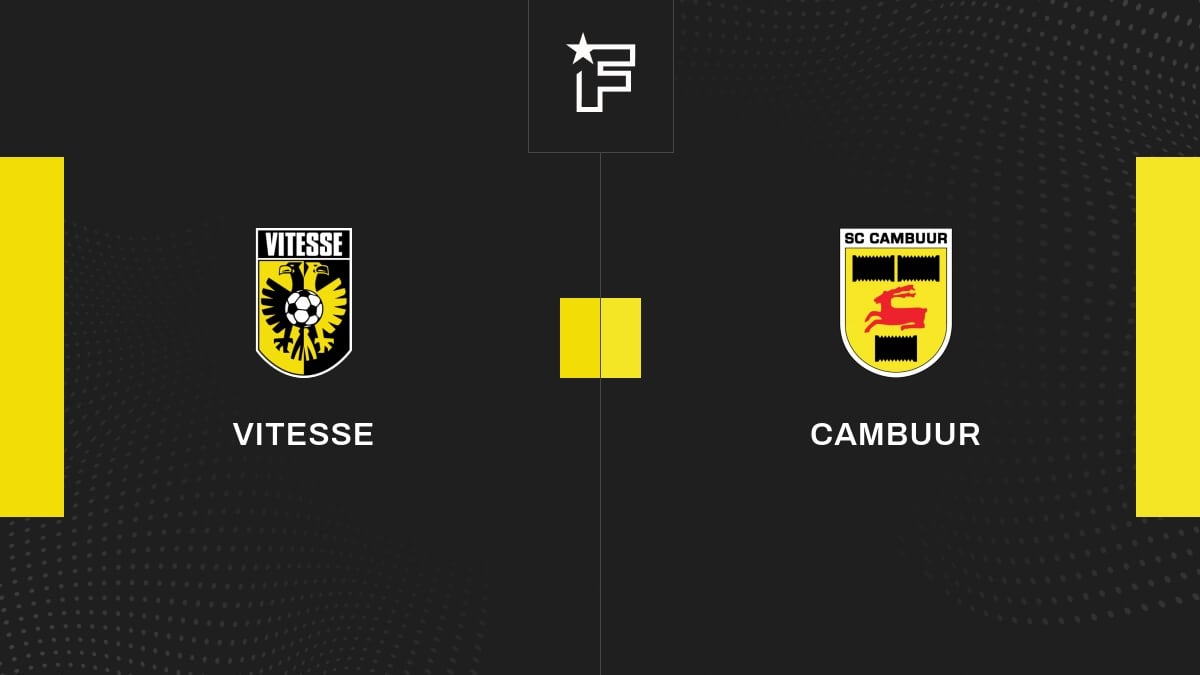 Vidéo, tous les buts de la confrontation entre Vitesse et Cambuur