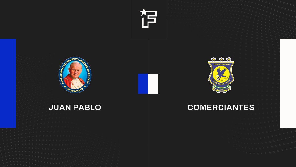 Vidéo, le résumé du match entre Juan Pablo et Comerciantes