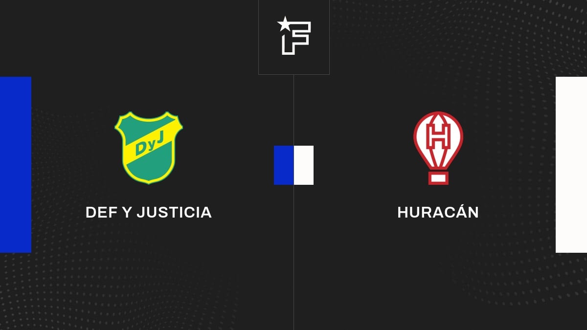 Le résumé vidéo de la rencontre entre Def y Justicia et Huracán