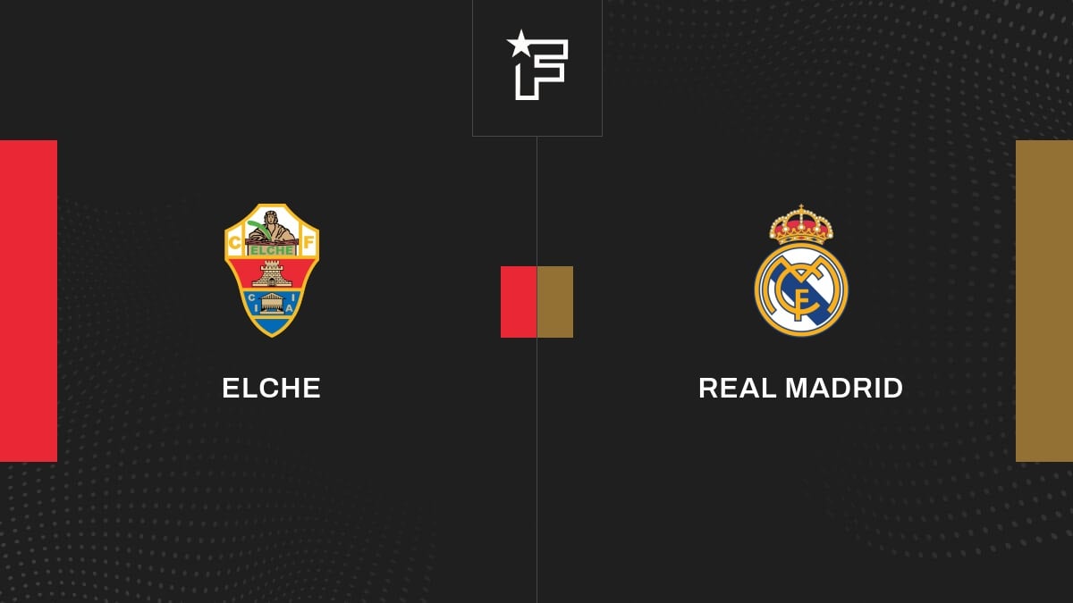Le résumé vidéo de la confrontation entre Elche et Real Madrid