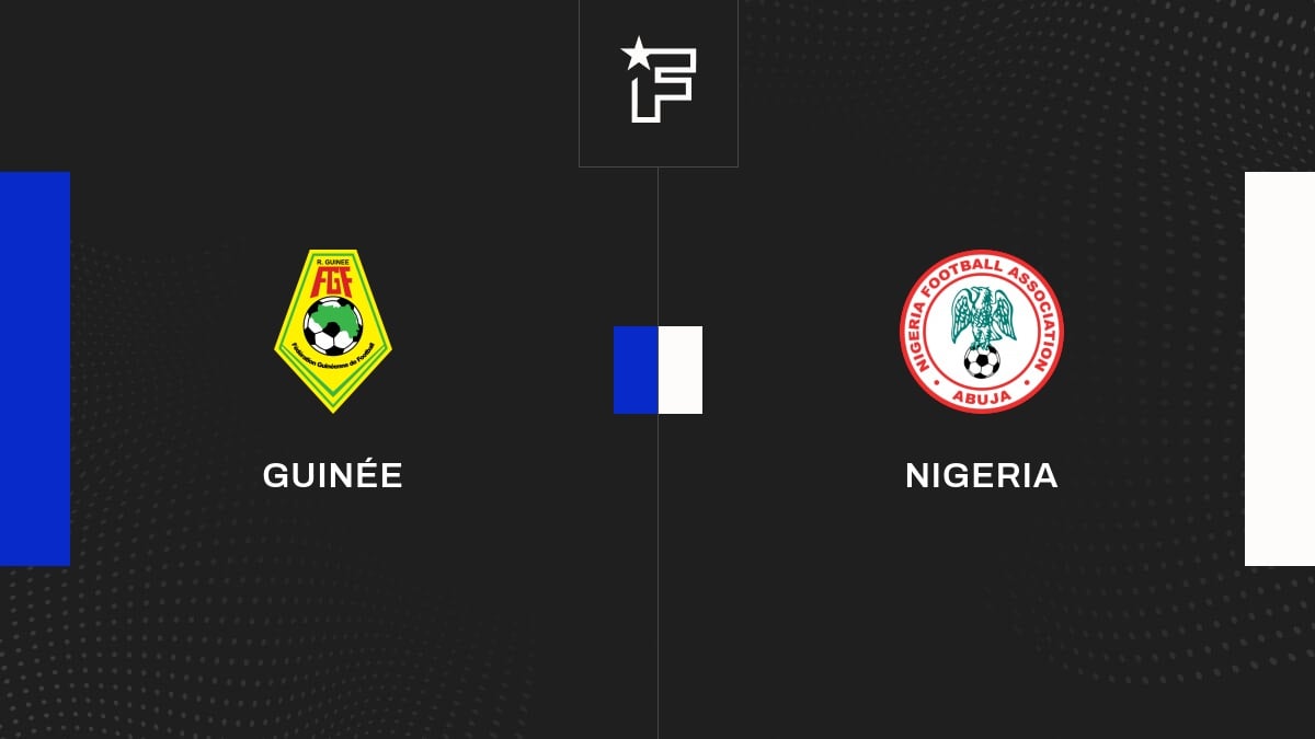 Résultat Guinée - Nigeria (2-0) Friendlies 1 de Matchs Amicaux 2024 08/01