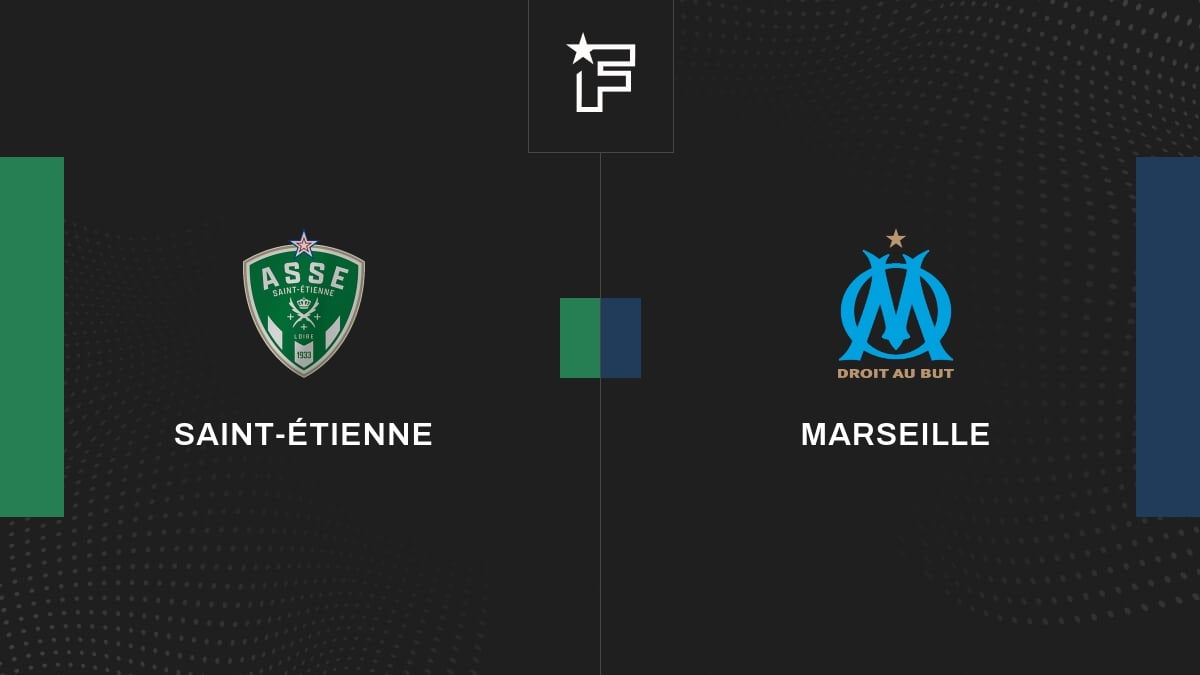Vidéo, tous les buts de la rencontre entre Saint-Étienne et Marseille