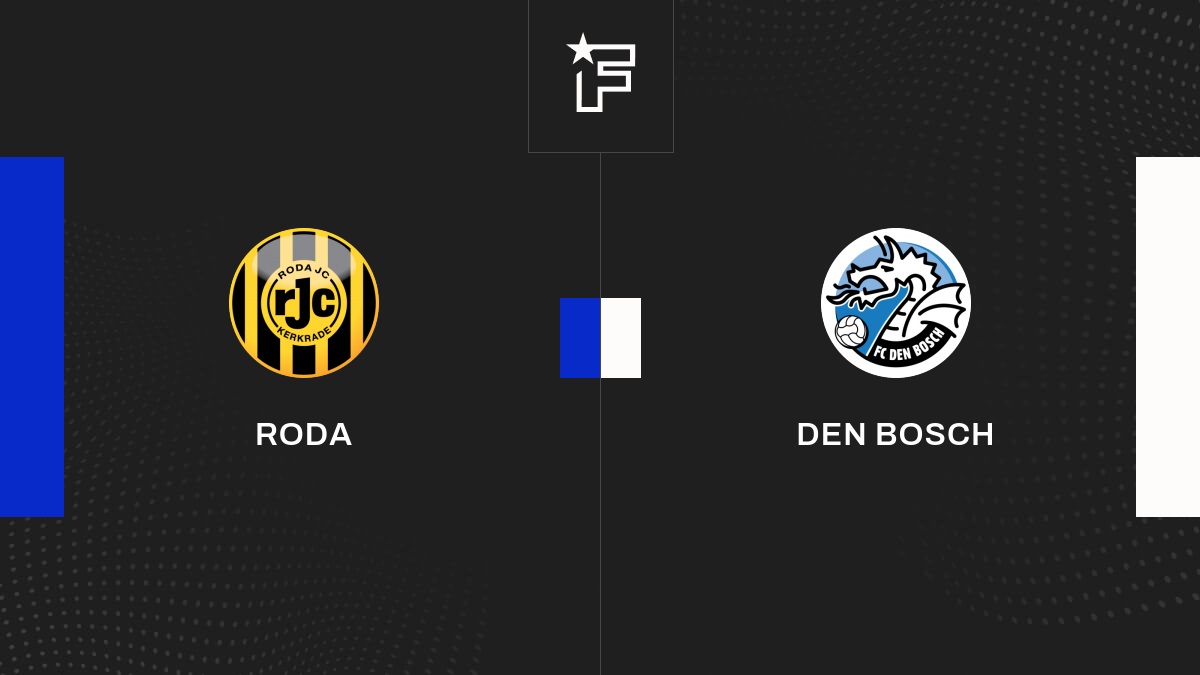 R sultat Roda Den Bosch 4 1 la 7e journ e de Eerste Divisie