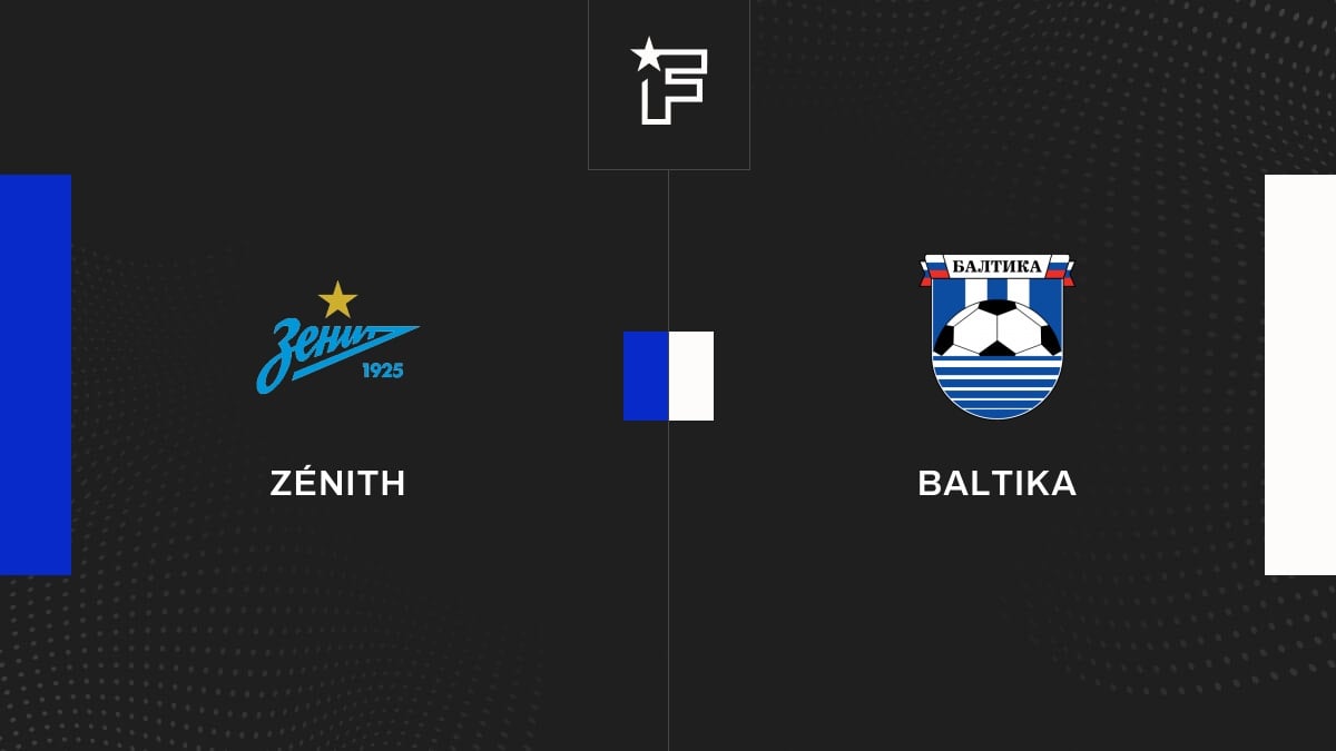 Résultat Zénith - Baltika (1-0) la 19e journée de Premier League 2025/ ...