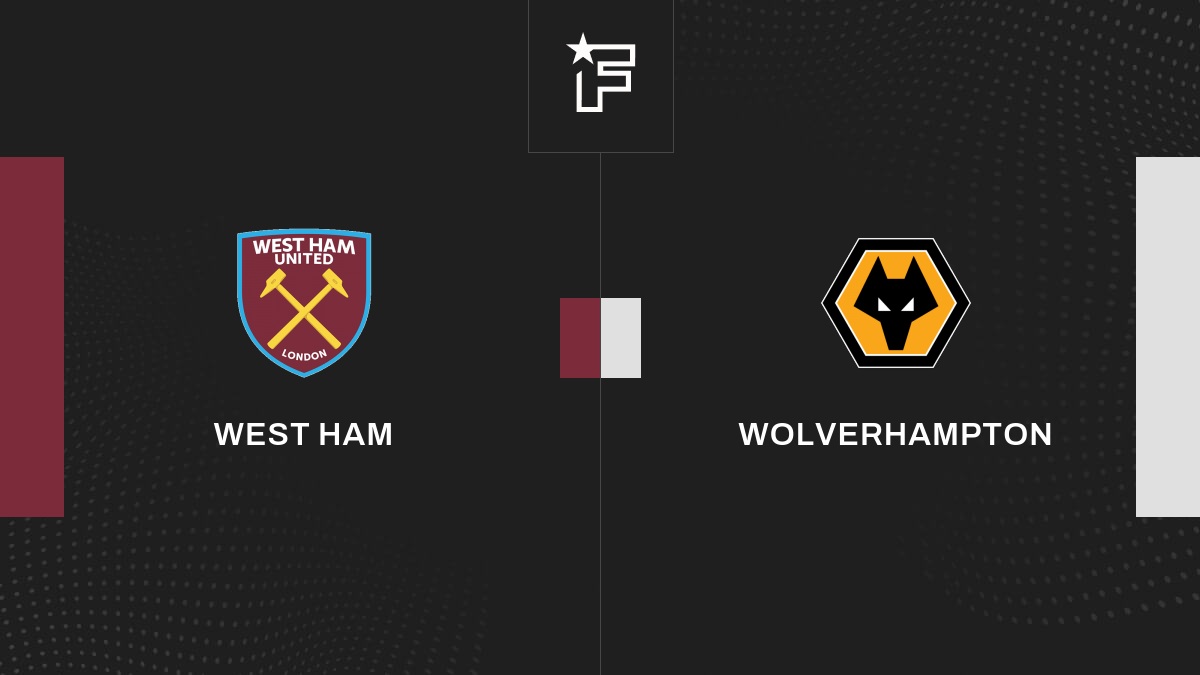 Vidéo, tous les buts de la rencontre entre West Ham et Wolverhampton