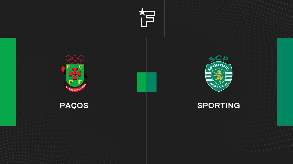 Vidéo, le résumé de la rencontre entre Paços et Sporting