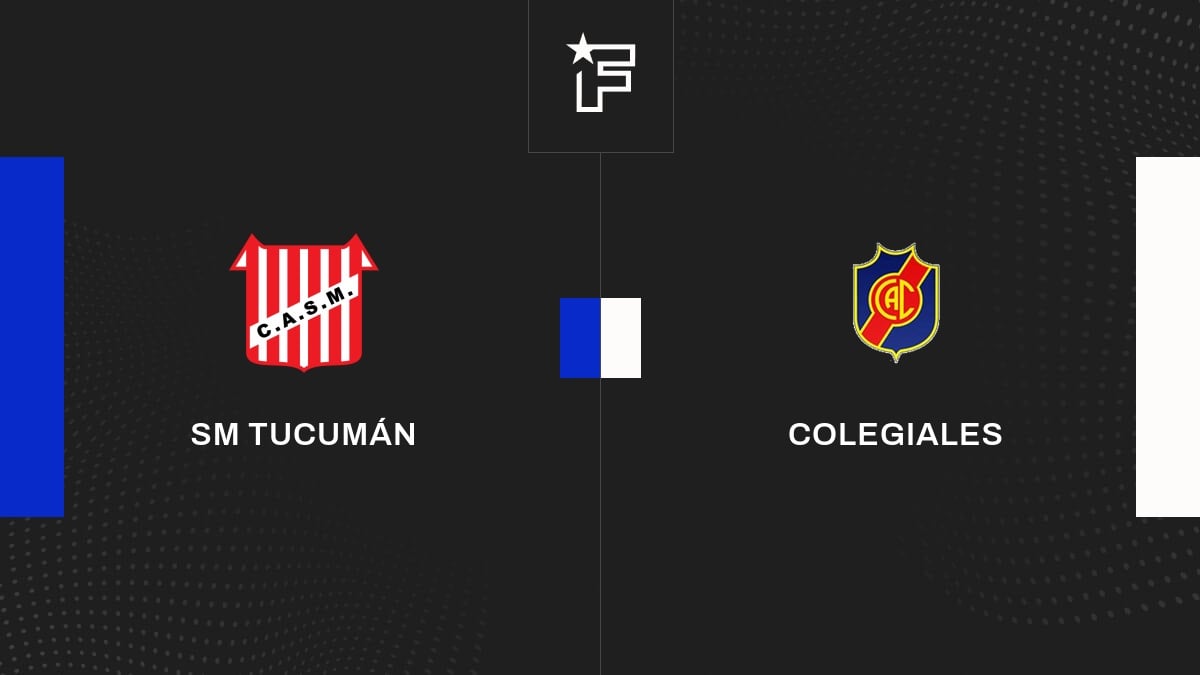 Vidéo, tous les buts de la rencontre entre SM Tucumán et Colegiales