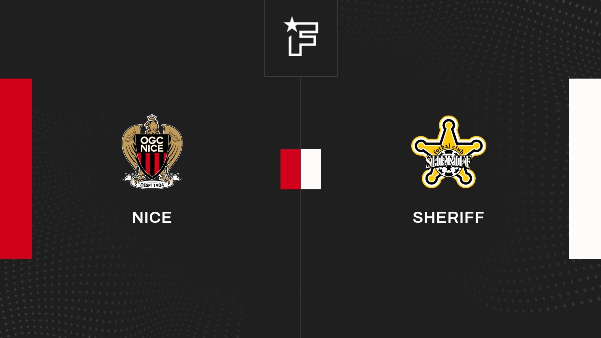Grande Affiche Football OGC Nice Vs Sheriff Tiraspol - Europa Conference League 22/23
