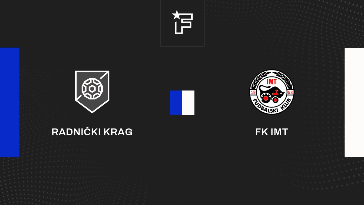 Live FK IMT - Radnički Niš la 22e journée de SuperLiga (Serbie) 2023/2024  17/02