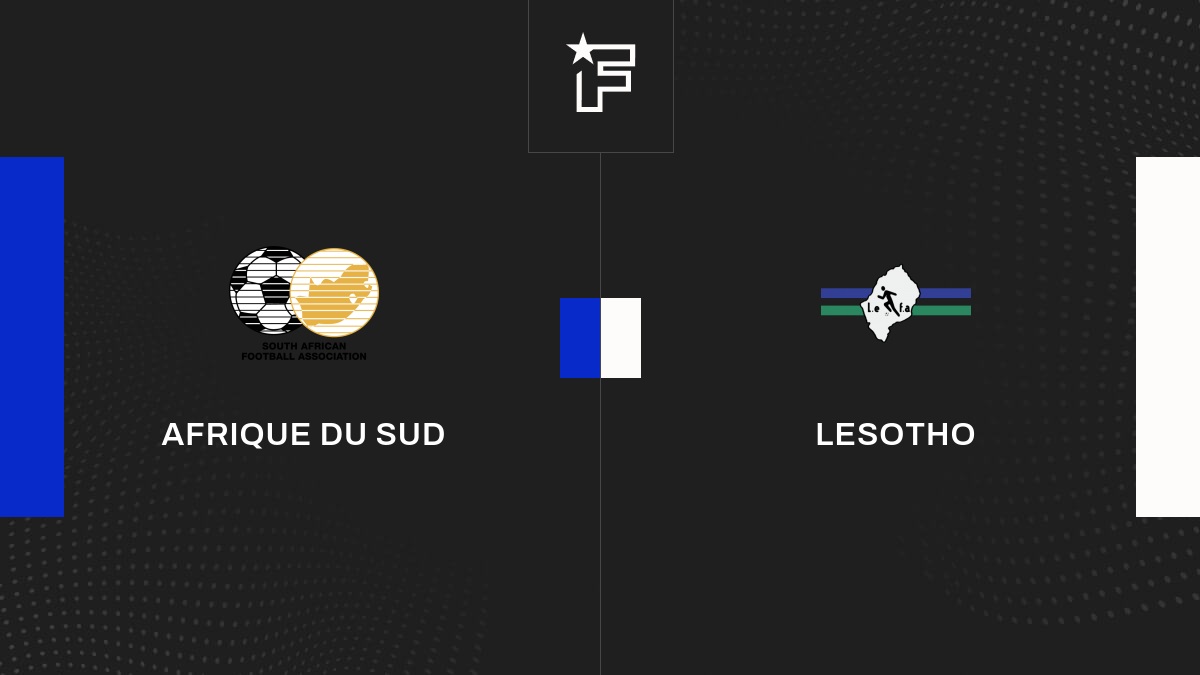 Résultat Afrique Du Sud - Lesotho (0-0) Friendlies 1 De Matchs Amicaux ...