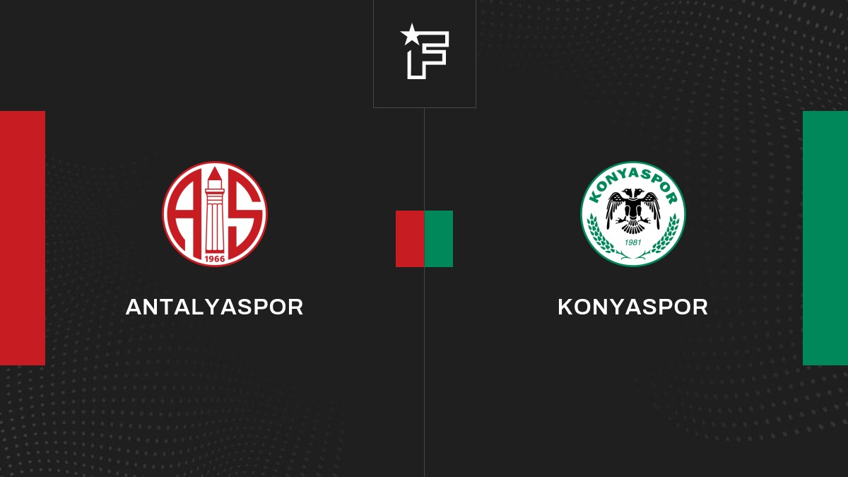 Résultat Antalyaspor - Konyaspor (1-1) la 2e journée de Süper Lig 2023/ ...