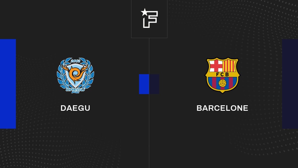 Le résumé vidéo de la rencontre entre Daegu et Barcelone