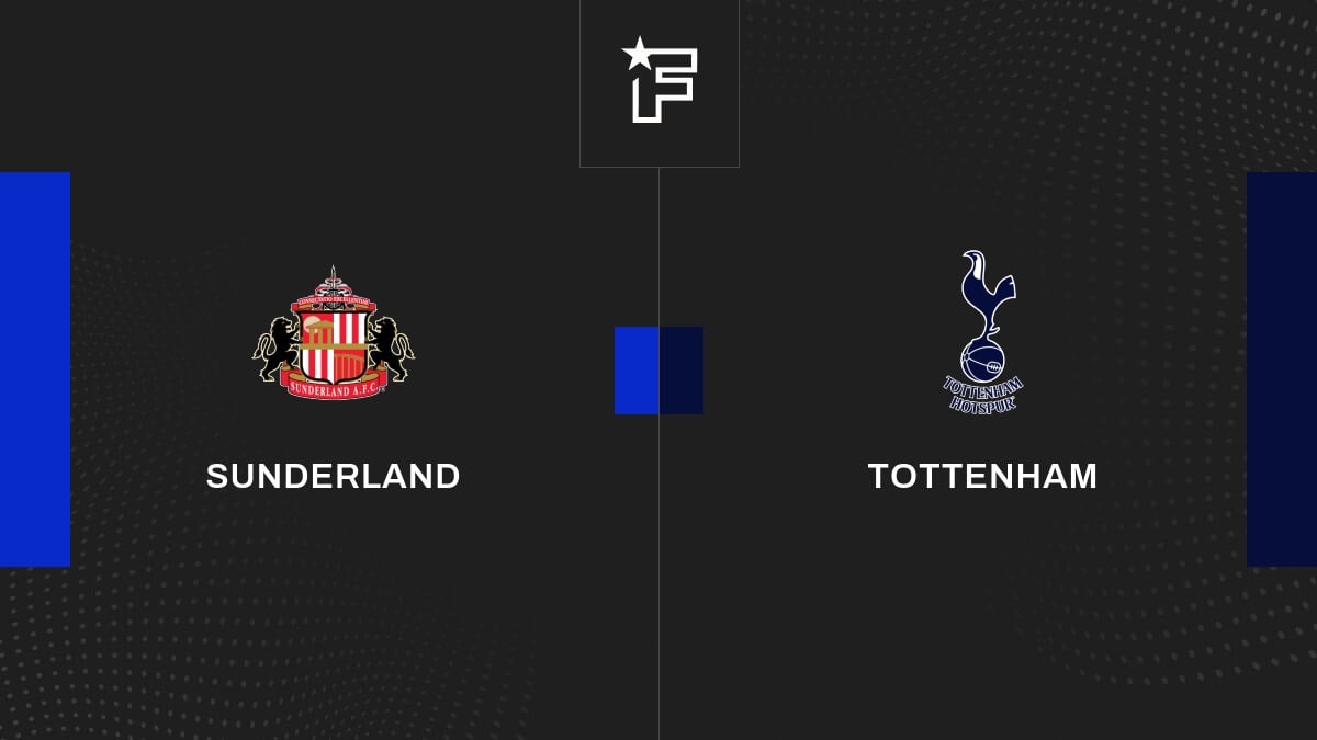 Vidéo, l'unique but du match entre Sunderland et Tottenham
