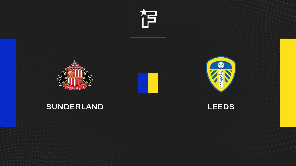 Résultat Sunderland Leeds (10) la 21e journée de League Championship