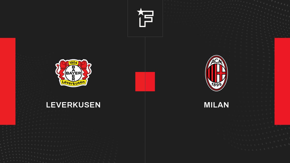 Live Leverkusen Milan la 2e journée de Ligue des Champions UEFA 2024/