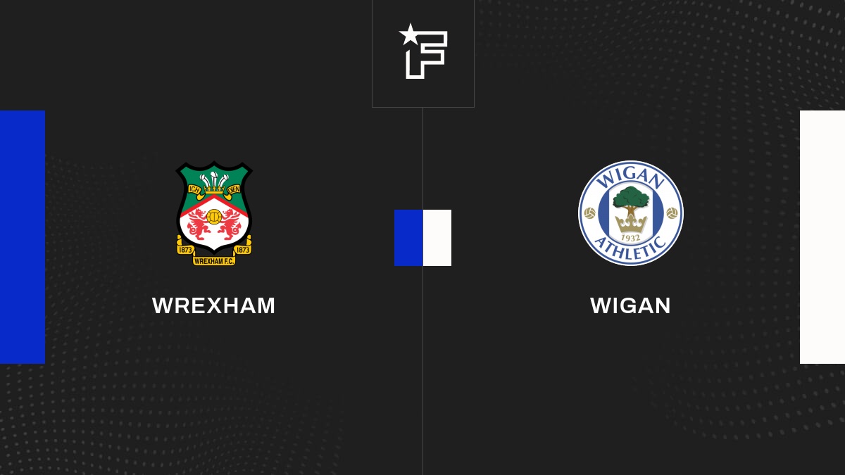 Live Wrexham Wigan la 23e journée de EFL League One 2024/2025 29/12