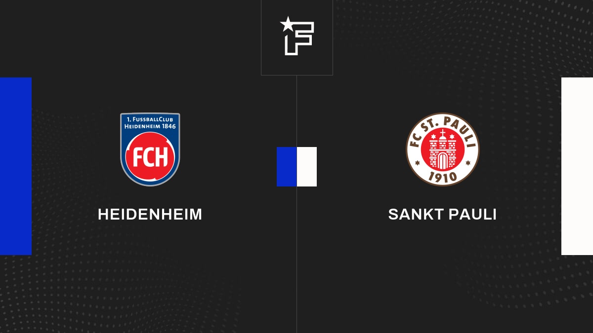 Le résumé vidéo de la rencontre entre Heidenheim et Sankt Pauli