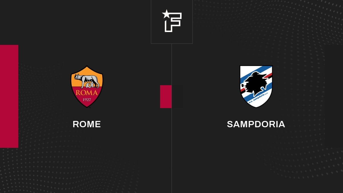 Live Rome Sampdoria 8èmes de finale de Coppa Italia 2024/2025 18/12