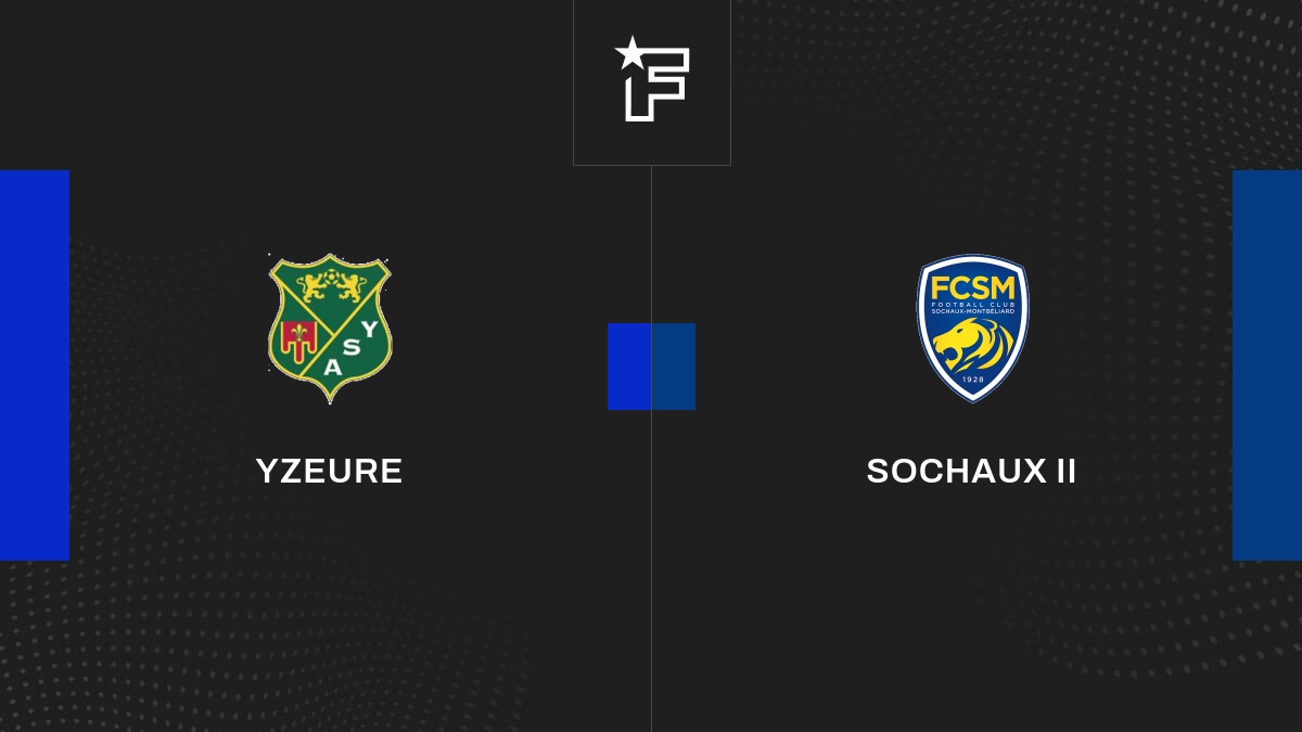 Live Yzeure Sochaux Ii La 13e Journée De National 3 2023 2024 13 01