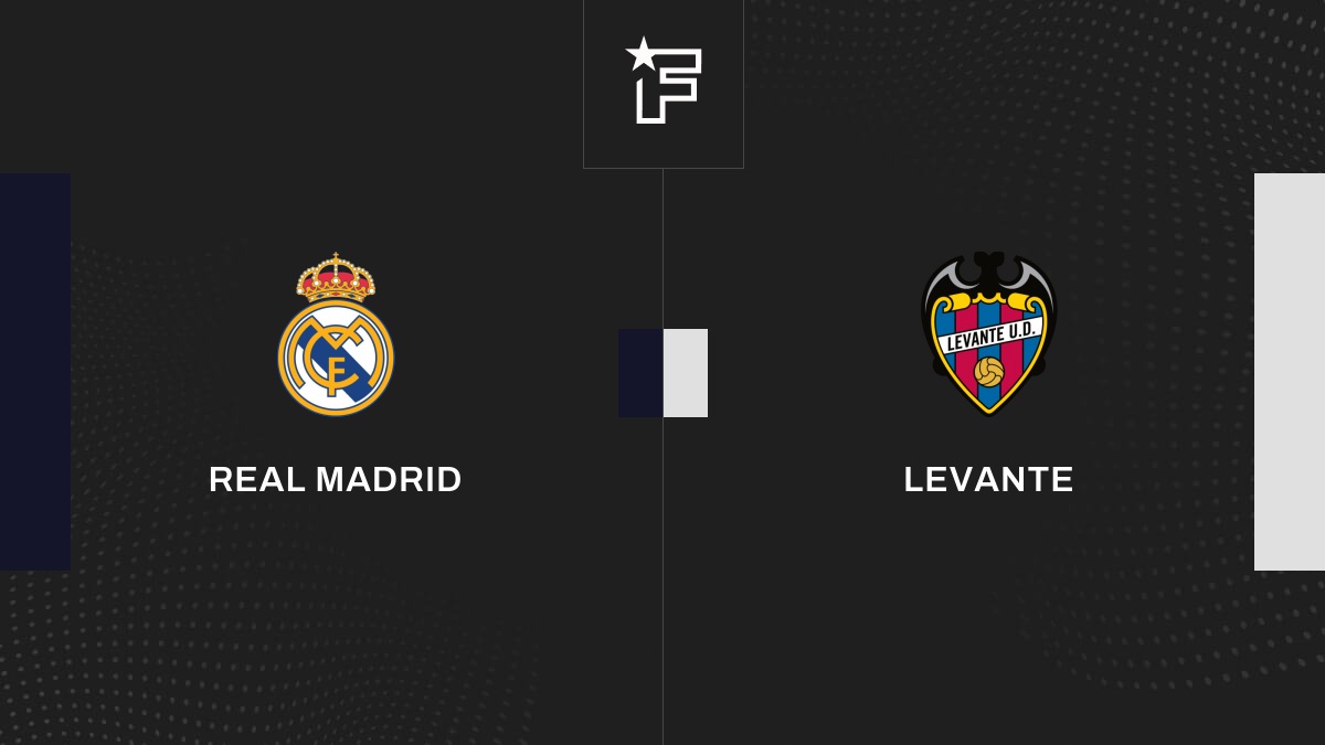 Vidéo, tous les buts de la rencontre entre Real Madrid et Levante