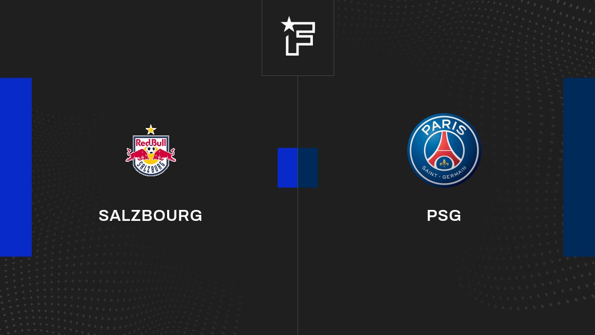 Live Salzbourg PSG la 6e journée de Ligue des Champions UEFA 2024/