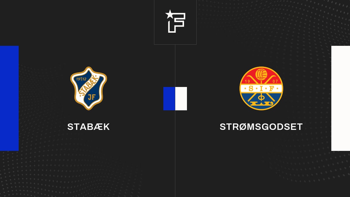 Vidéo, l'unique but du match entre Stabæk et Strømsgodset