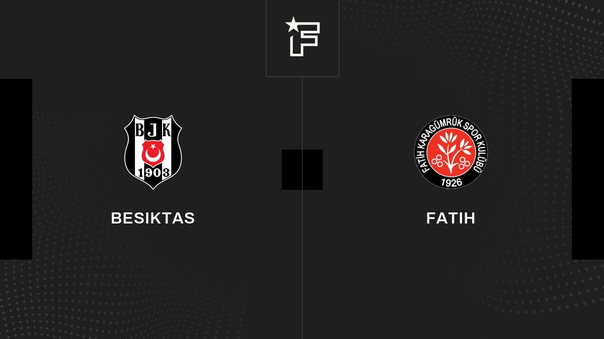 Résultat Besiktas - Fatih (3-0) la 20e journée de Süper Lig 2023/2024 13/01