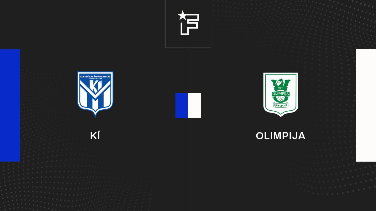 Résultat KÍ - Olimpija (3-0) La 3e Journée De UEFA Europa Conference ...