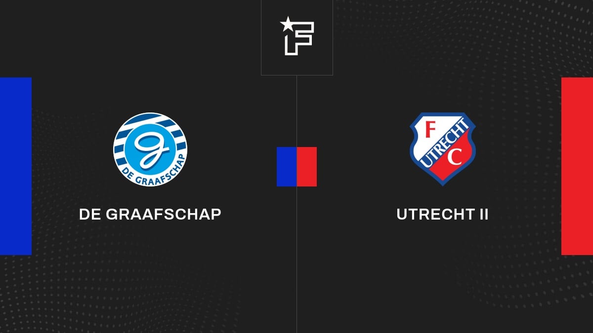 Résultat De Graafschap - Utrecht II (2-0) la 11e journée de Eerste ...