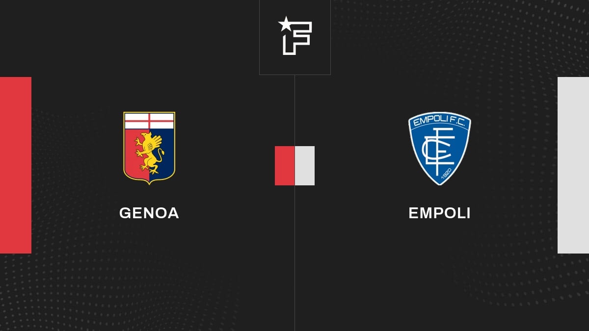Le résumé vidéo de la rencontre entre Genoa et Empoli