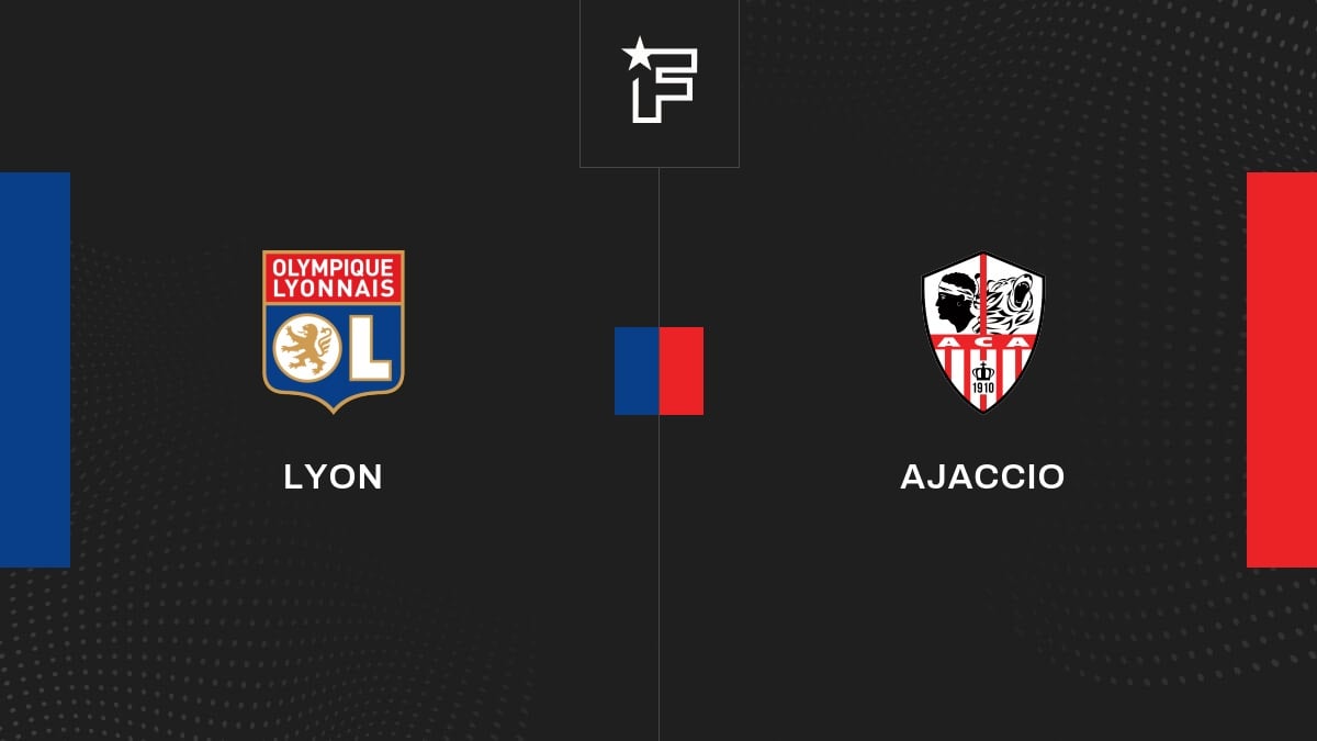 Résultat Lyon Ajaccio (21) la 1re journée de Ligue 1 McDonald's 2022
