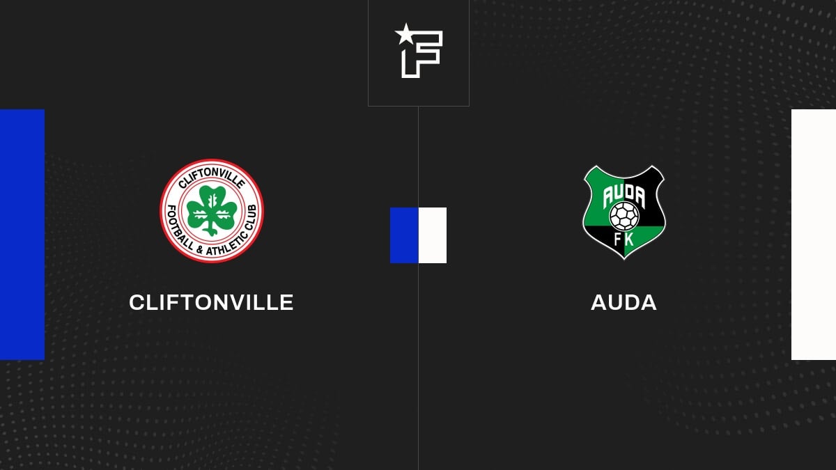 Résultat Cliftonville Auda (12) 2ème tour de qualification de UEFA