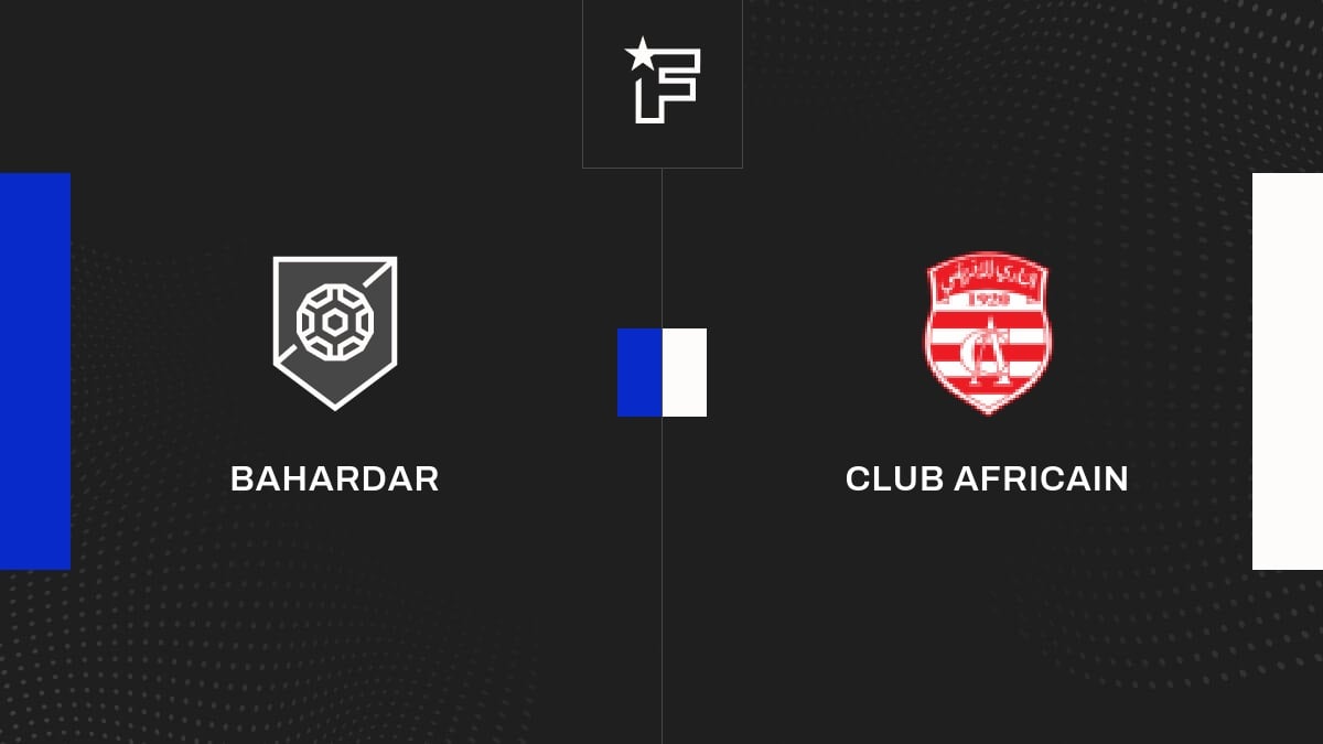 Résultat Bahardar Club Africain (20) 2e Tour préliminaire de Coupe